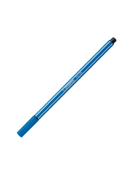  C/10 rotulador stabilo pen 68 azul oscuro nº41 punta 1,omm 